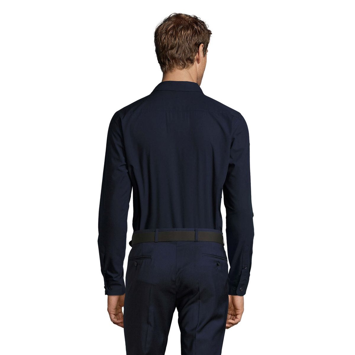 Langärmeliges Slim-Fit-Businesshemd