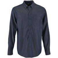 Klassisches Denim-Hemd mit Button-Down-Kragen