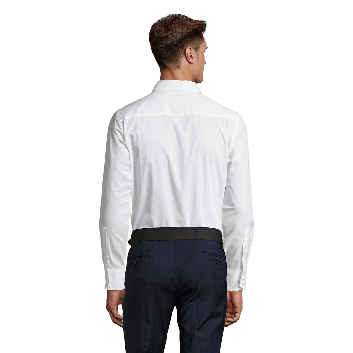 Klassisches Slim-Fit Popeline-Hemd