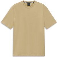 Minimalistisches Baumwoll-T-Shirt mit Rundhalsausschnitt