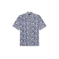 Kurzarmhemd mit floralem Print