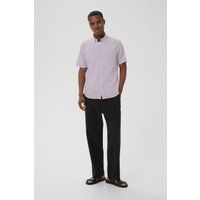 Klassisches Kurzarmhemd mit Button-Down-Kragen