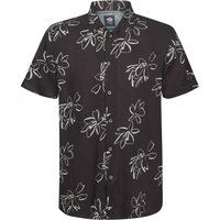 Kurzarmhemd mit floralem Print