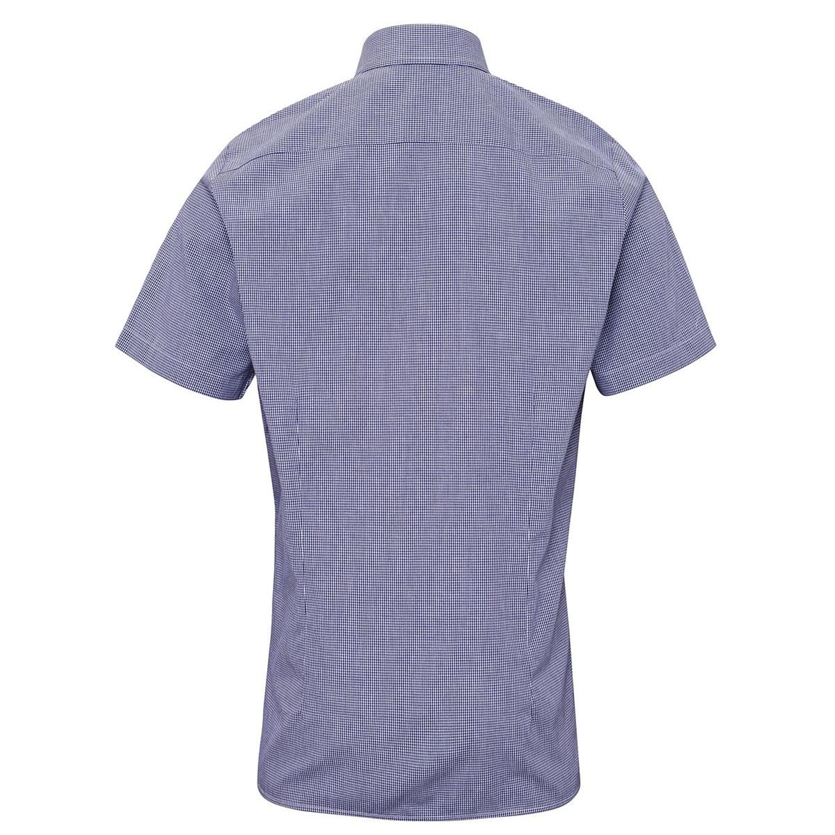Kurzarmhemd mit feinem Gingham-Karo