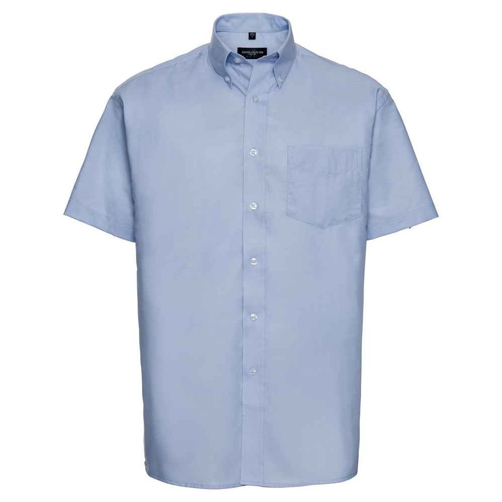 Kurzärmliges Oxford-Button-Down-Hemd