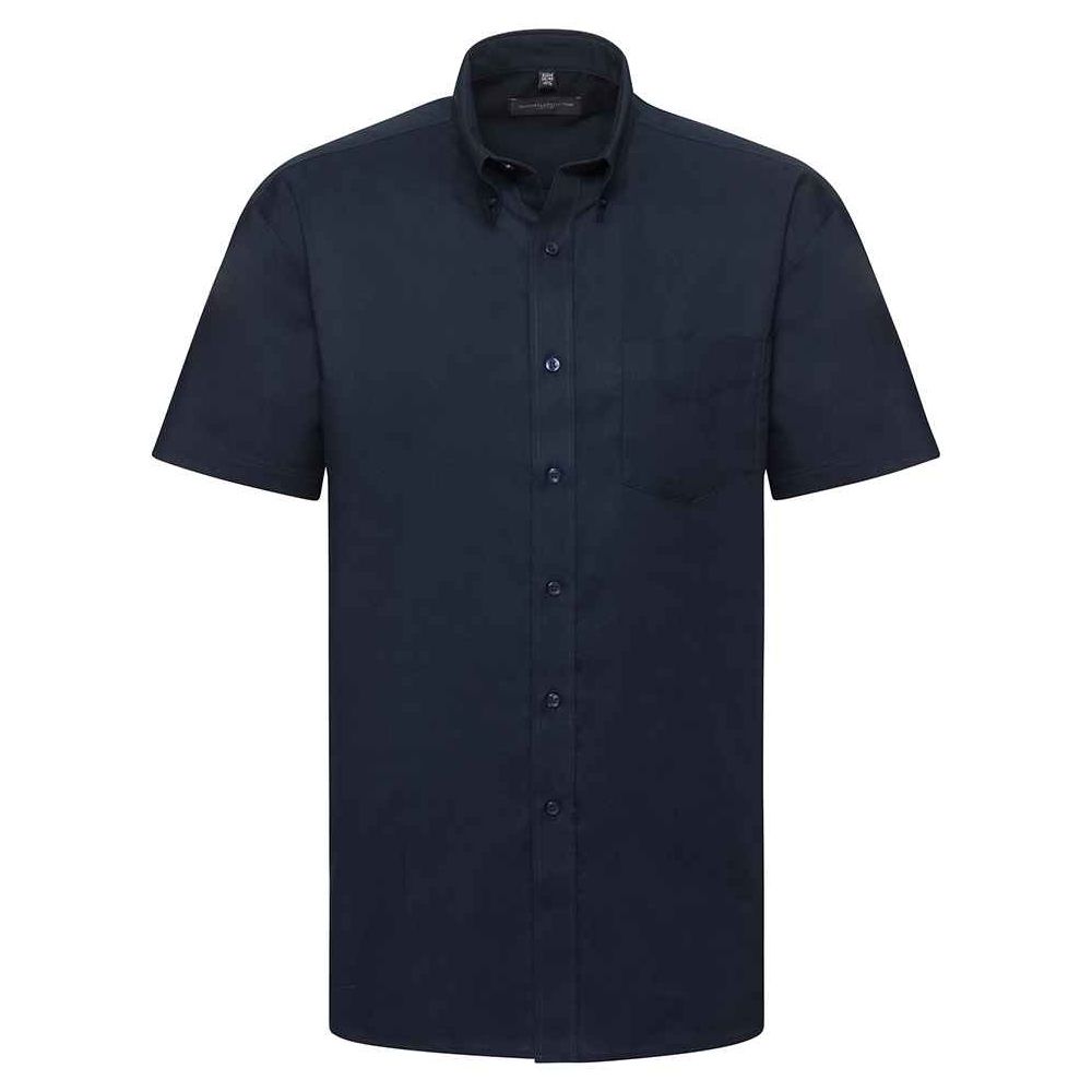 Kurzärmeliges Oxford-Button-Down-Hemd