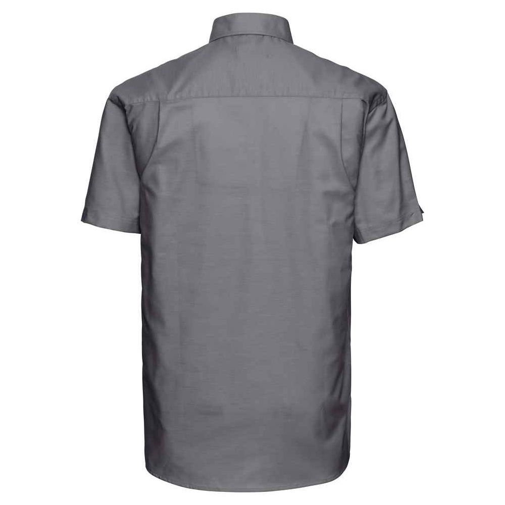 Kurzarm-Oxfordhemd mit Button-Down-Kragen