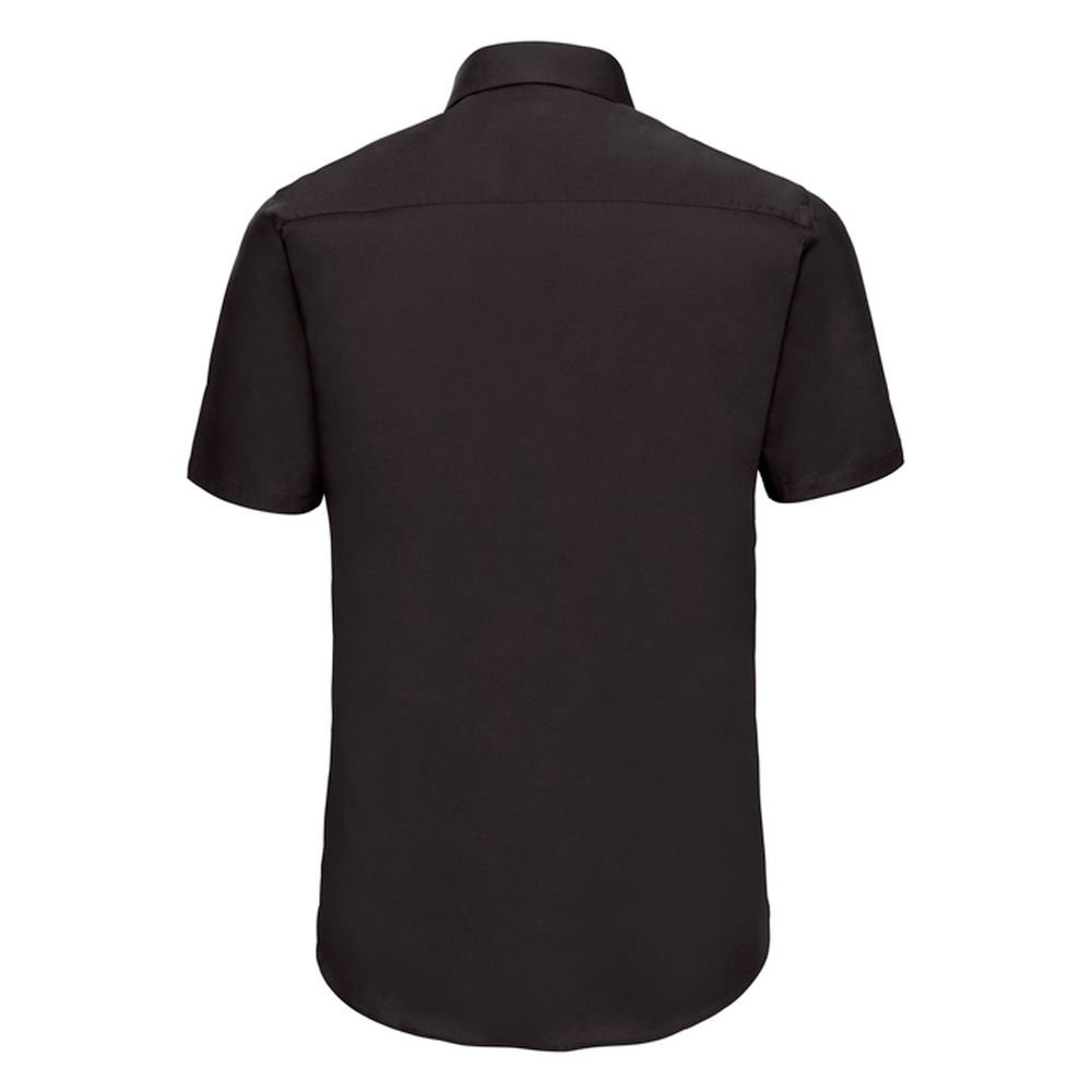 Kurzärmliges Slim-Fit Stretch-Hemd