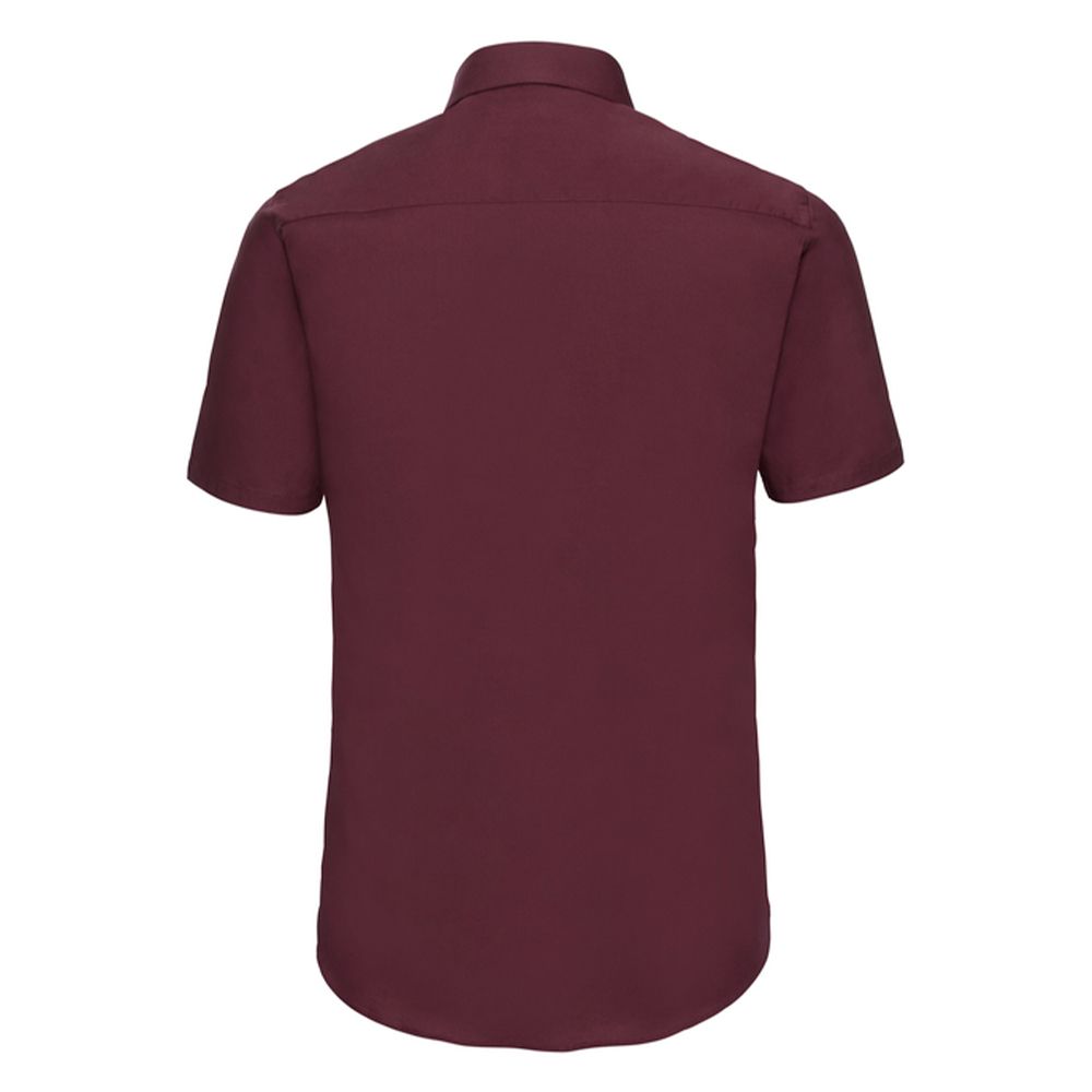 Kurzärmliges Slim-Fit Stretch-Hemd
