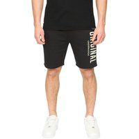 Fleece-Sweatshorts mit Logo-Print
