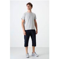 Capri-Radshorts aus Performance-Jersey