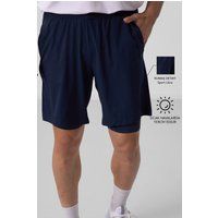 Regular Fit Lycra Funktions-Shorts