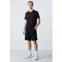 Jersey-Shorts mit Kordelzug Regular Fit