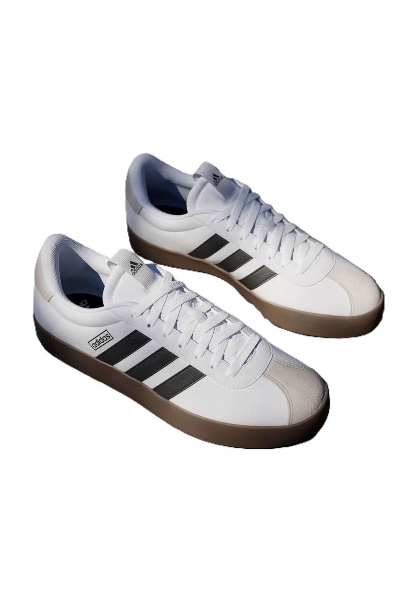 adidas VL Court 3.0 Sneaker, Leder, für Herren, weiß, 44