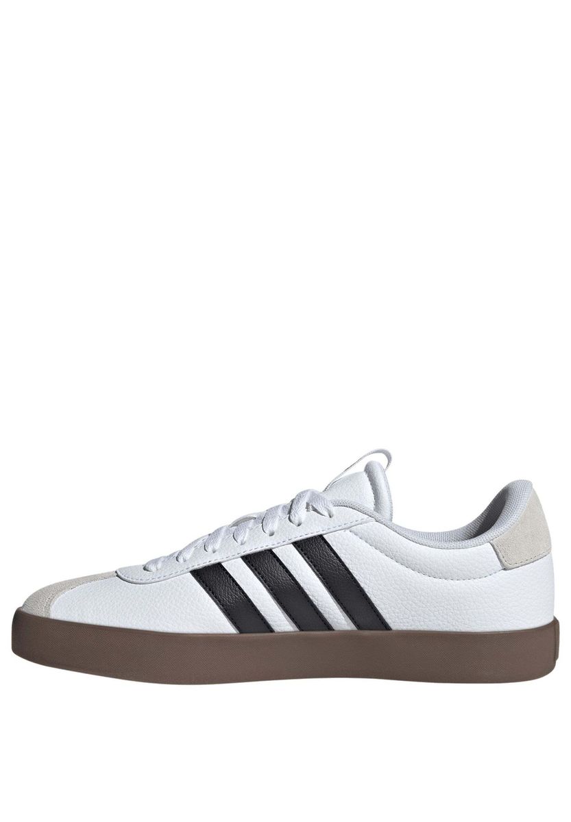 adidas VL Court 3.0 Sneaker, Leder, für Herren, weiß, 44