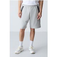 Sportliche Fleece-Shorts aus Baumwollmischung