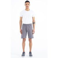 Regular Fit Sweatshorts aus Baumwollmischung