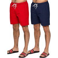 Klassische schnelltrocknende Badeshorts im Pack
