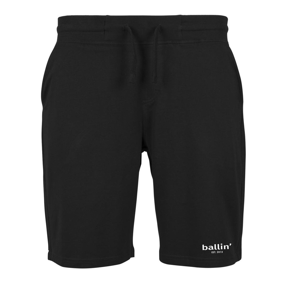 Minimalistische Sweatshorts mit Kordelzug
