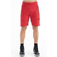 Strukturierte Fleece-Sportshorts