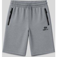 Strick-Sweatshorts mit regulärer Passform