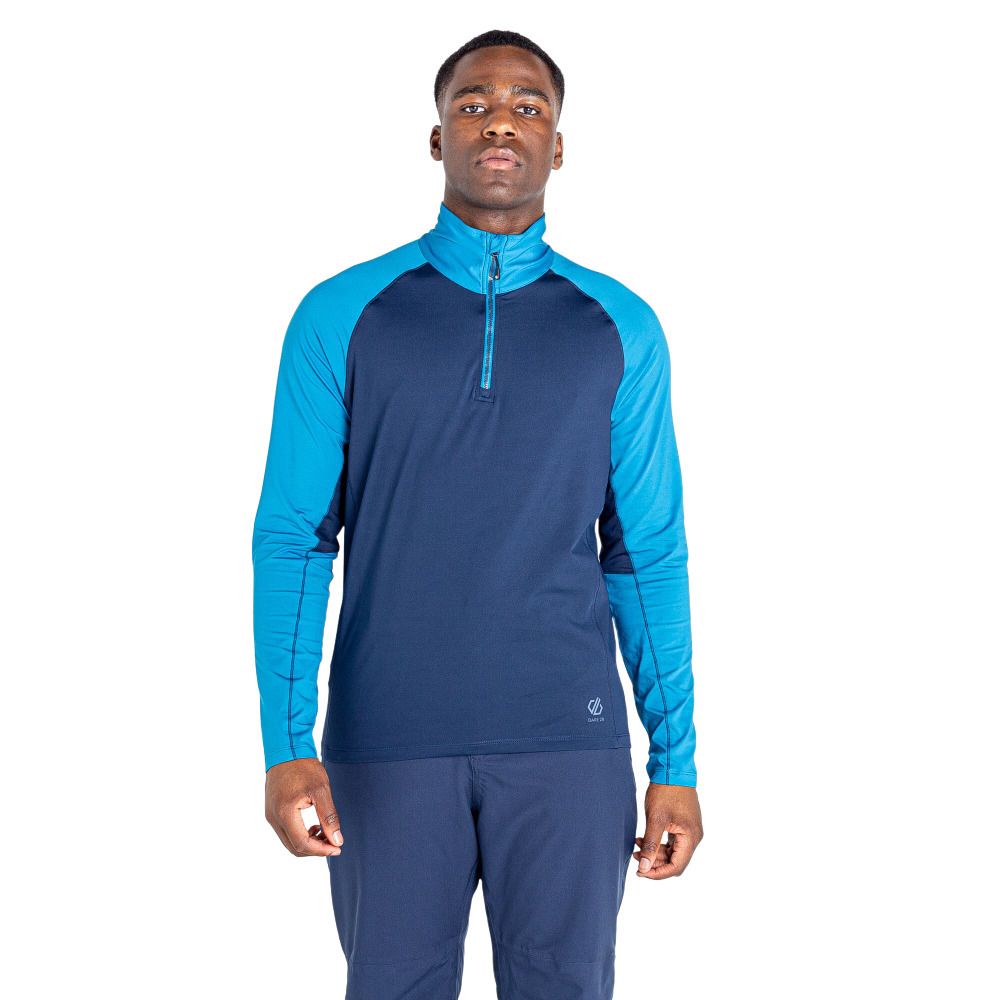 Thermosportoberteil mit Core-Stretch-Halbreißverschluss