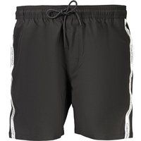 Badeshorts mit Logo-Band