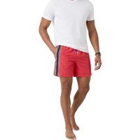 Kurze Badehose mit Seitenstreifen