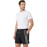 Elegante Badeshorts mit Logo-Streifen