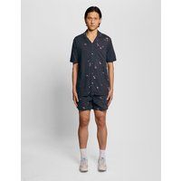 Badeshorts mit Goldfisch-Grafik-Print