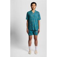 Badeshorts mit Goldfisch-Grafikprint