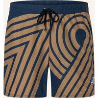 Badehose mit geometrischem Print