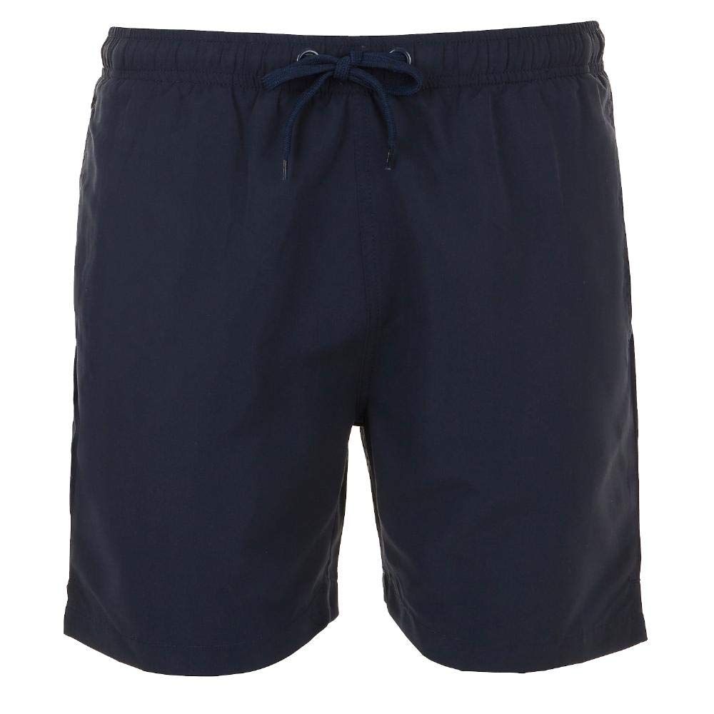 Klassische Mikrofaser-Badeshorts mit Kordelzug