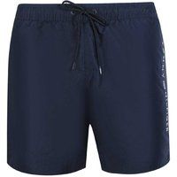 Klassische Badeshorts mit Logo-Print