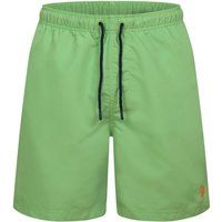 Klassische Sportliche Nylon Badeshorts