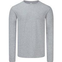Klassisches Langarmshirt aus Baumwolle
