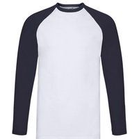 Langärmeliges Raglan-Baseball-Shirt