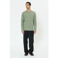 Langarmshirt mit gerader Passform