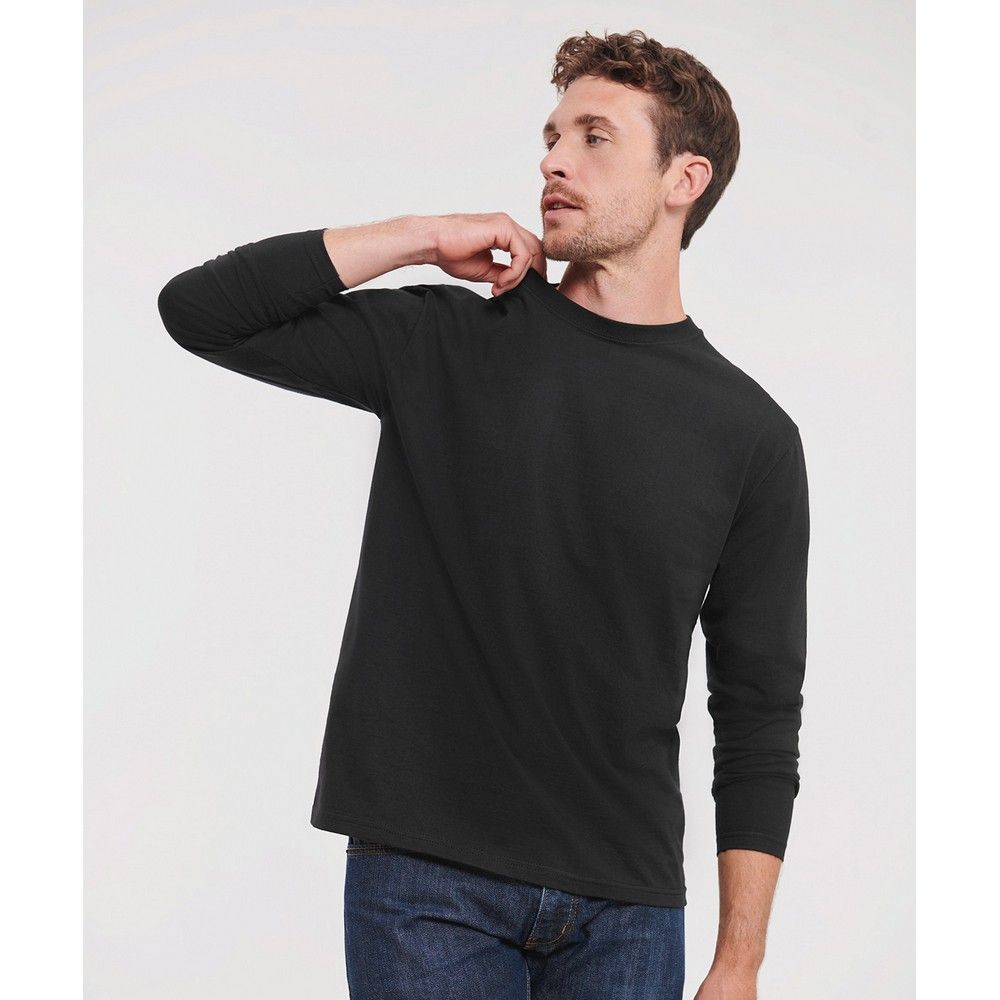 Klassisches Langarm-Shirt aus Jersey