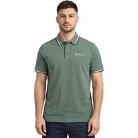 Klassisches Piqué-Poloshirt mit Kontraststreifen