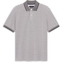 Gestreiftes Modern Fit Poloshirt