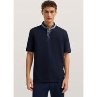 Modern Fit Polo mit Stehkragen