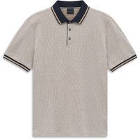 Strukturiertes Baumwoll-Polo Modern Fit