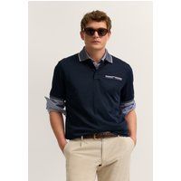 Modern Fit Poloshirt mit Brusttasche