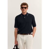 Gestricktes Poloshirt im Regular Fit