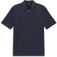 Modernes Poloshirt mit Viertel-Reißverschluss
