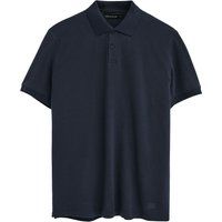 Polo-Shirt aus Baumwoll-Leinen-Mix