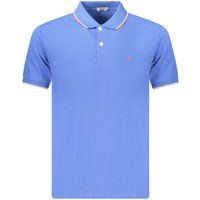 Klassisches Poloshirt mit Kontraststreifen