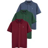 Klassische Kurzarm-Piqué-Poloshirts