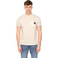 Gestreiftes T-Shirt mit Brusttasche